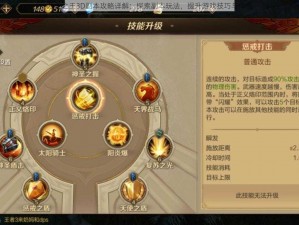 万王之王3D副本攻略详解：探索副本玩法，提升游戏技巧与体验