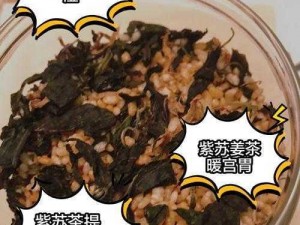 甜甜萌物语第98话：紫苏姜茶绝妙搭配技巧大揭秘：健康养生新选择