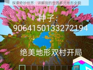 探索奇妙世界：详解我的世界多元地形全貌