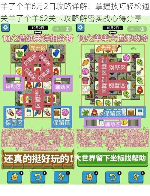 羊了个羊6月2日攻略详解:掌握技巧轻松通关羊了个羊62关卡攻略解密实战心得分享