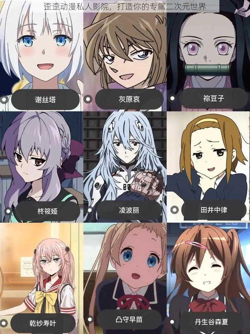 歪歪动漫私人影院,打造你的专属二次元世界