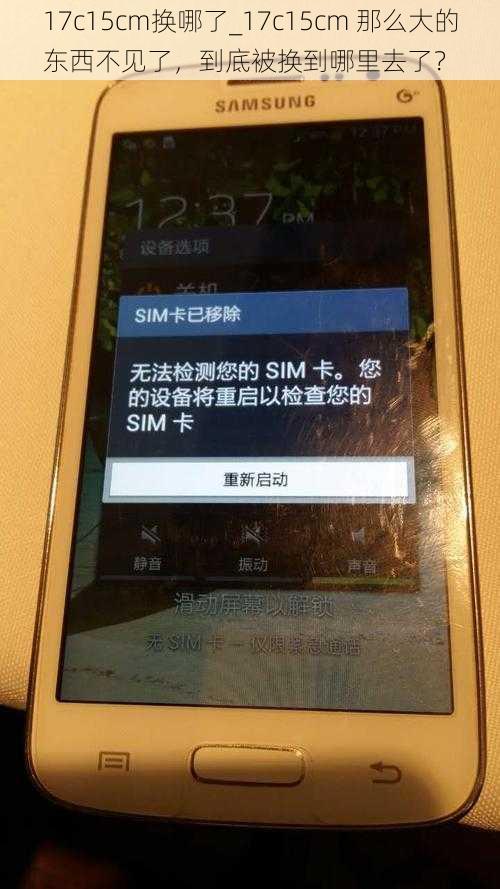 17c15cm换哪了_17c15cm 那么大的东西不见了，到底被换到哪里去了？