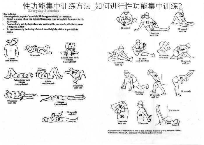 性功能集中训练方法_如何进行性功能集中训练？