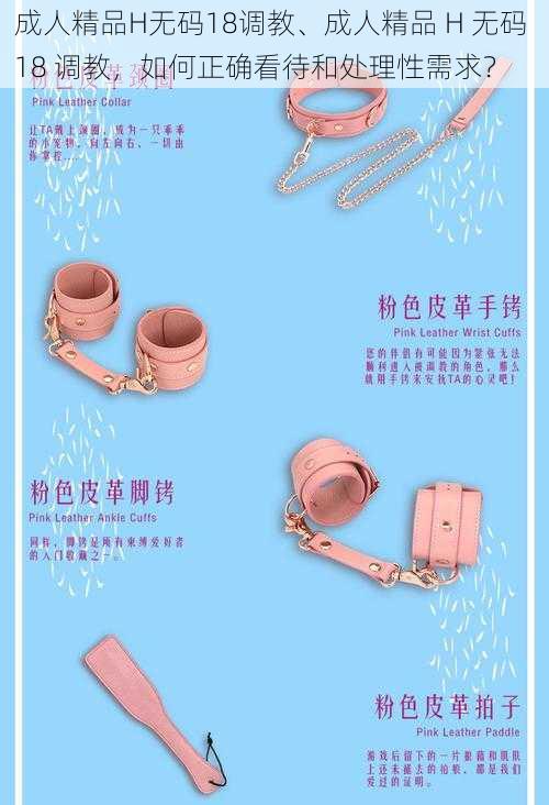 成人精品H无码18调教、成人精品 H 无码 18 调教，如何正确看待和处理性需求？