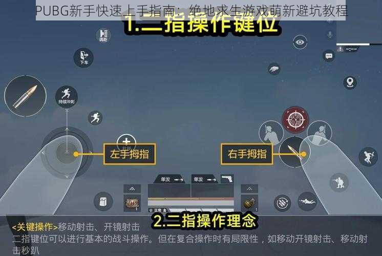 PUBG新手快速上手指南：绝地求生游戏萌新避坑教程