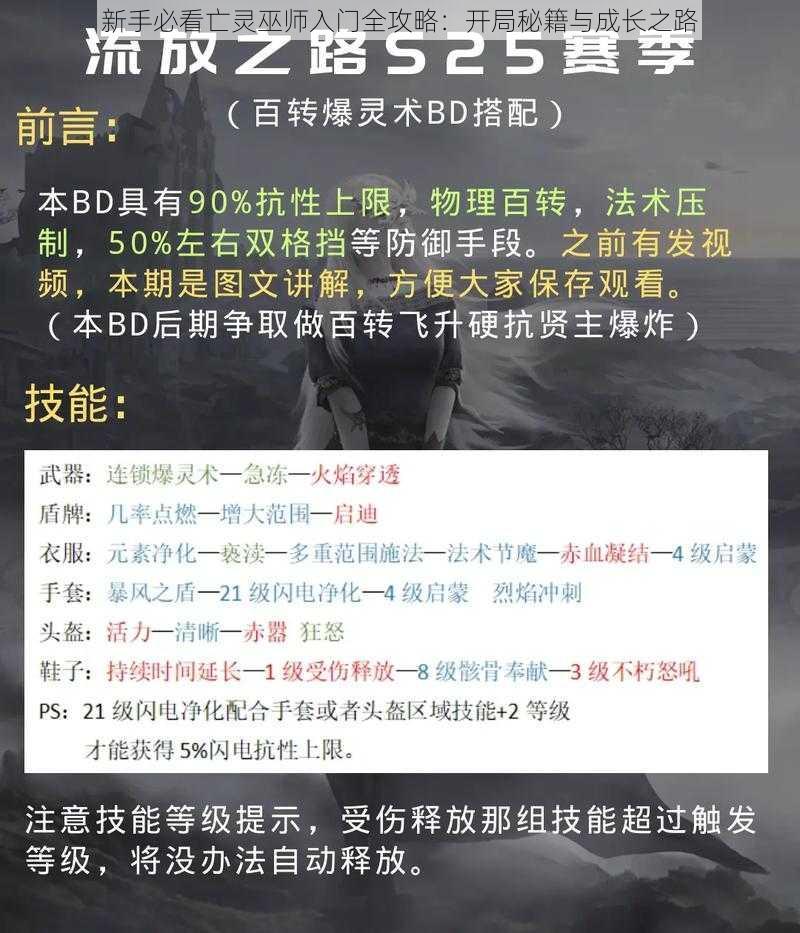 新手必看亡灵巫师入门全攻略：开局秘籍与成长之路