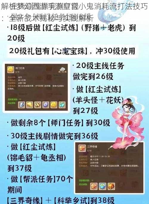 解析梦幻西游手游皇宫小鬼消耗流打法技巧：全新战术揭秘与实践解析