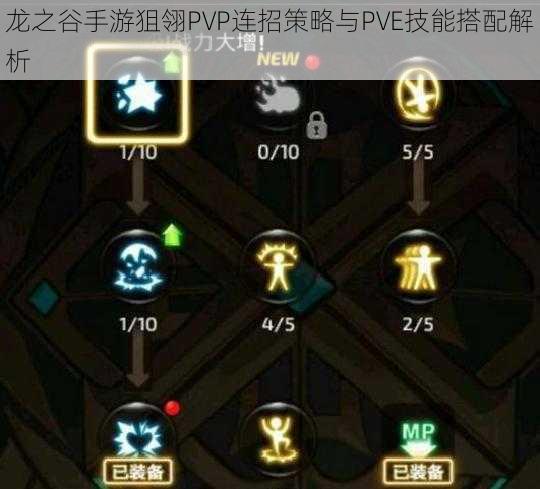 龙之谷手游狙翎PVP连招策略与PVE技能搭配解析