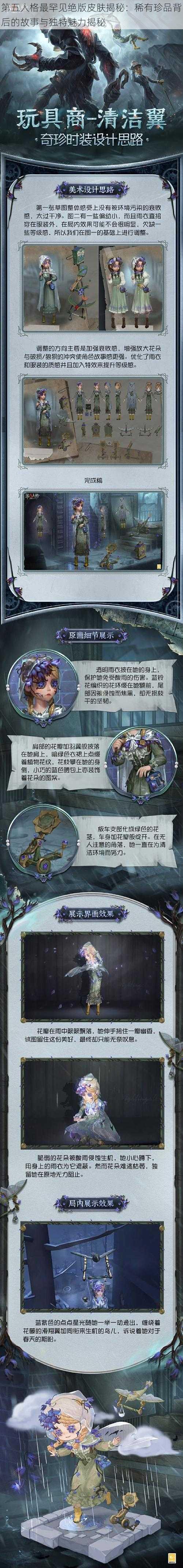 第五人格最罕见绝版皮肤揭秘：稀有珍品背后的故事与独特魅力揭秘