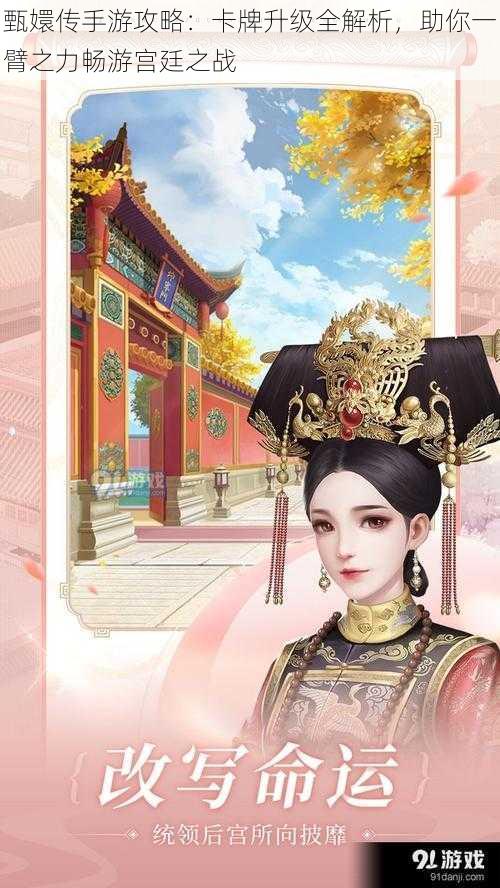 甄嬛传手游攻略:卡牌升级全解析,助你一臂之力畅游宫廷之战
