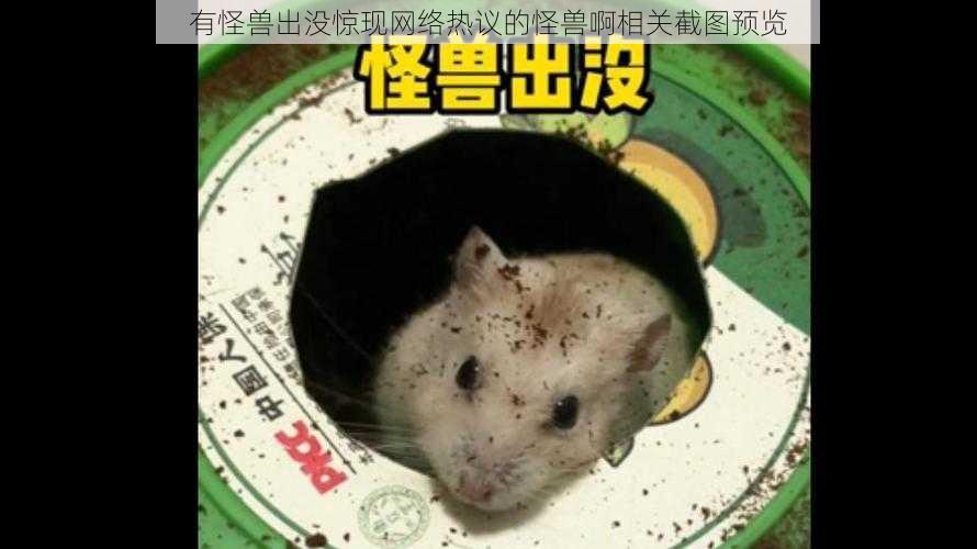 有怪兽出没惊现网络热议的怪兽啊相关截图预览